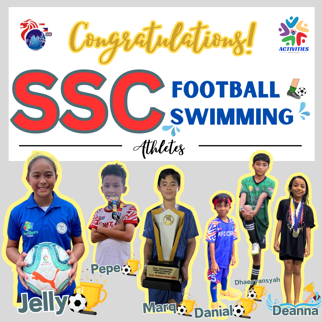 SSCians and their Football and Swimming feats!