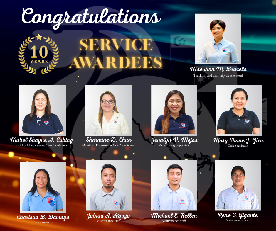 10-Year Service Awardees